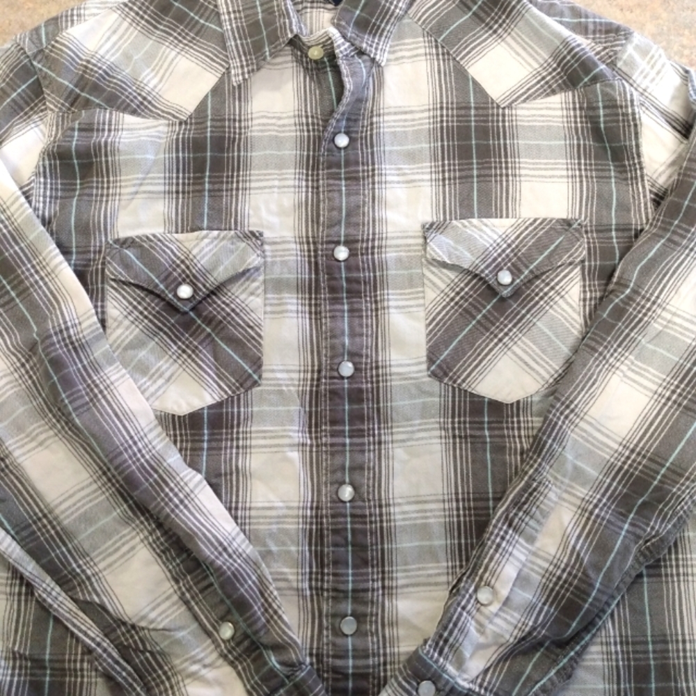 Mens American Eagle Button Up Medium